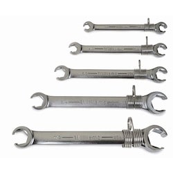 Williams JHWWS-14-TH | Flare Nut Wrench Set Sae 5-Pc with Safety Coil