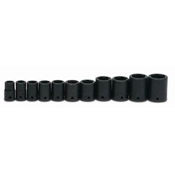Williams JHWWS-4-11RC | 1/2" Drive Standard Impact Socket Set 6-Point 11 Pcs