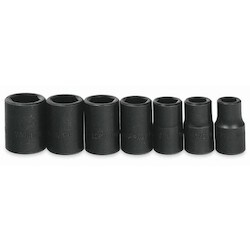 Williams JHWWS-4-7RC | 1/2" Drive Standard Impact Socket Set 6-Point 7 Pcs