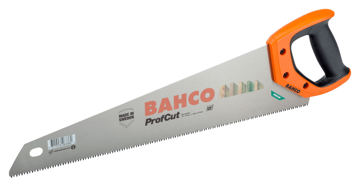 Williams PC-22-GT7 | ProfCut Hardpoint Handsaw for Plaster/Boards of Wood Based Materials 7/8 TPI 22"