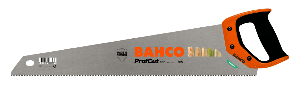 Williams PC-22-GT7 | ProfCut Hardpoint Handsaw for Plaster/Boards of Wood Based Materials 7/8 TPI 22"