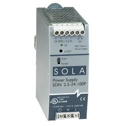 Sola HD SDN2524100P | 60W 24V DIN P/S 115/230V in power supply