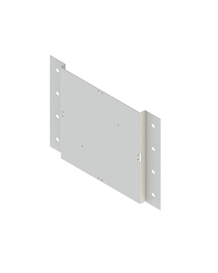 Space Age Electronics FE-1030-000 | Fireray Reflector Wall Bracket Mounting Plate, Surface Mount, White