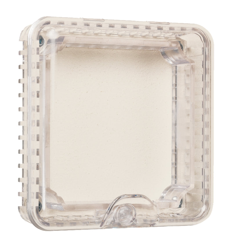 Specified Technologies STI-9102 | Small Flush-Mount Thermostat Protector, Clear