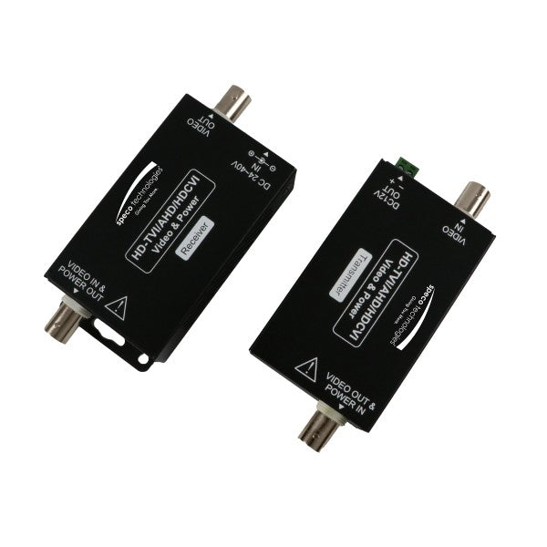 Speco TVICOAXVP | Active HD-TVI Video with Power Balun over Coax