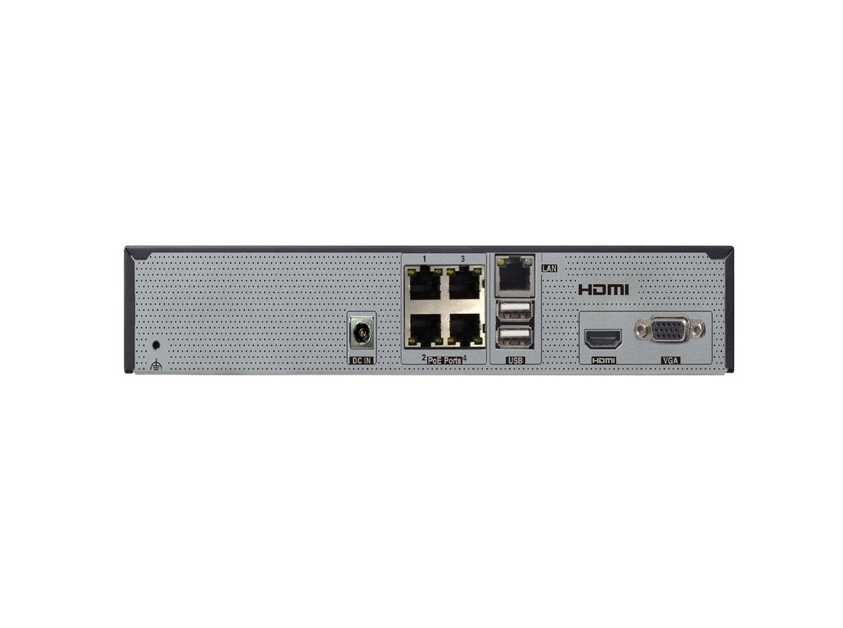 Speco Technologies N4NRV1TB | 4-Channel 4K H.265 NVR with 1TB HDD