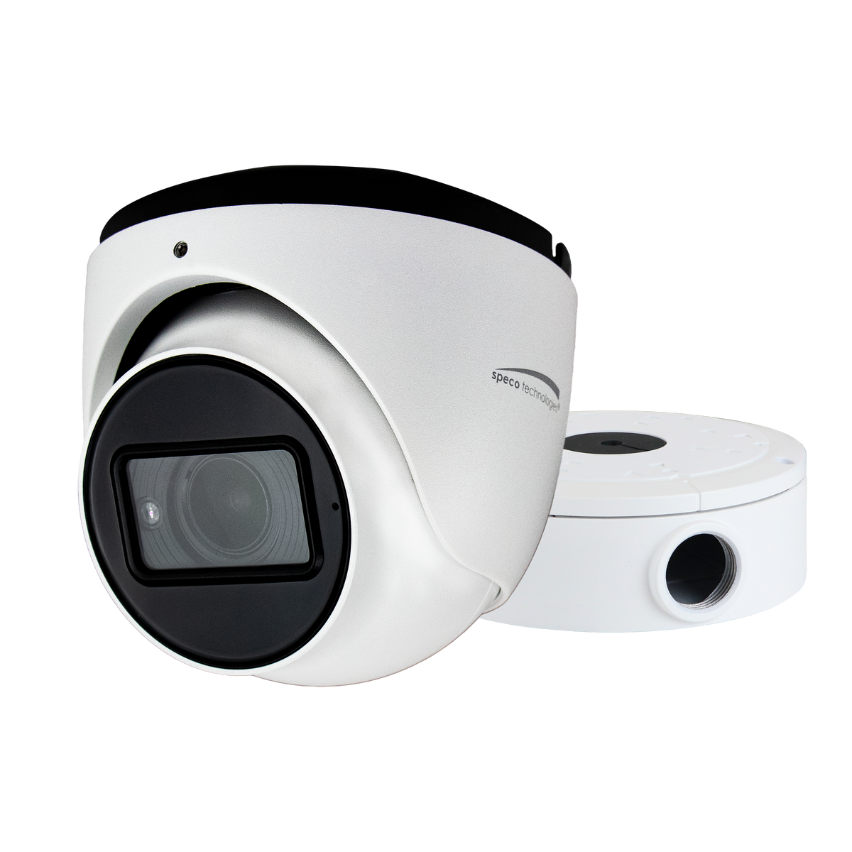 Speco Technologies O5T2M | 5MP IP Turret Camera with Advanced Analytics