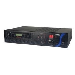 Speco Technologies PBM240AU | 240W PA Mixer Amplifier with Tuner/USB/CD/SD Module