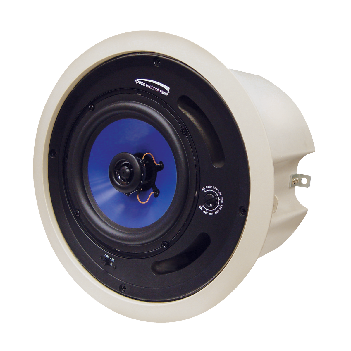 Speco Technologies SP6MAT | 6.5" 25/70V Speaker with Backbox