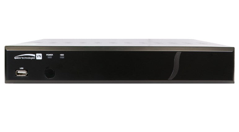 Speco Technologies D8VN4TB | 8 Channel HD-TVI 4K Digital Video Recorder with 4TB HDD