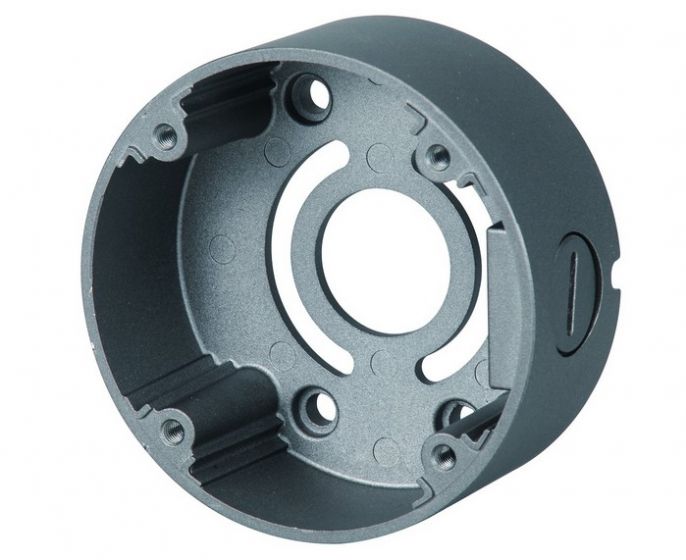 Speco Technologies CVCJBB | Round Junction Box, Silver