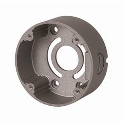 Speco Technologies CVCJBB | Round Junction Box, Silver
