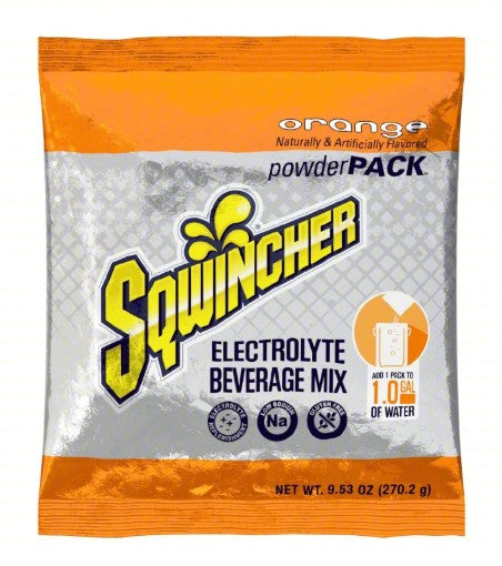 Sqwincher 159016004 | 1 Gallon Powder Pack Orange, 20 Packs