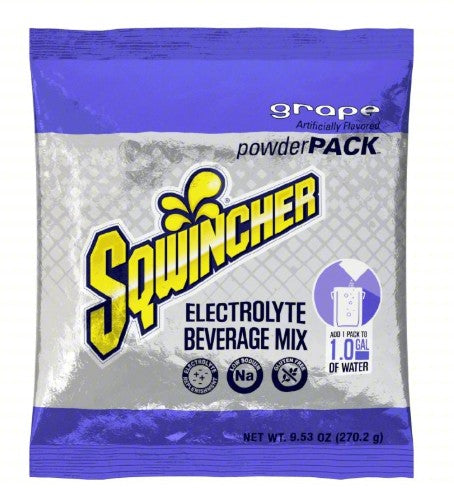 Sqwincher 159016006 | 1 Gallon Powder Pack Grape, 20 Packs