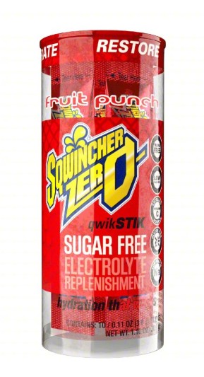 Sqwincher 159060119 | Zero Qwik Stik Assorted Pack, 20-Ounce Sticks, 20 Tubes, 10/Tube