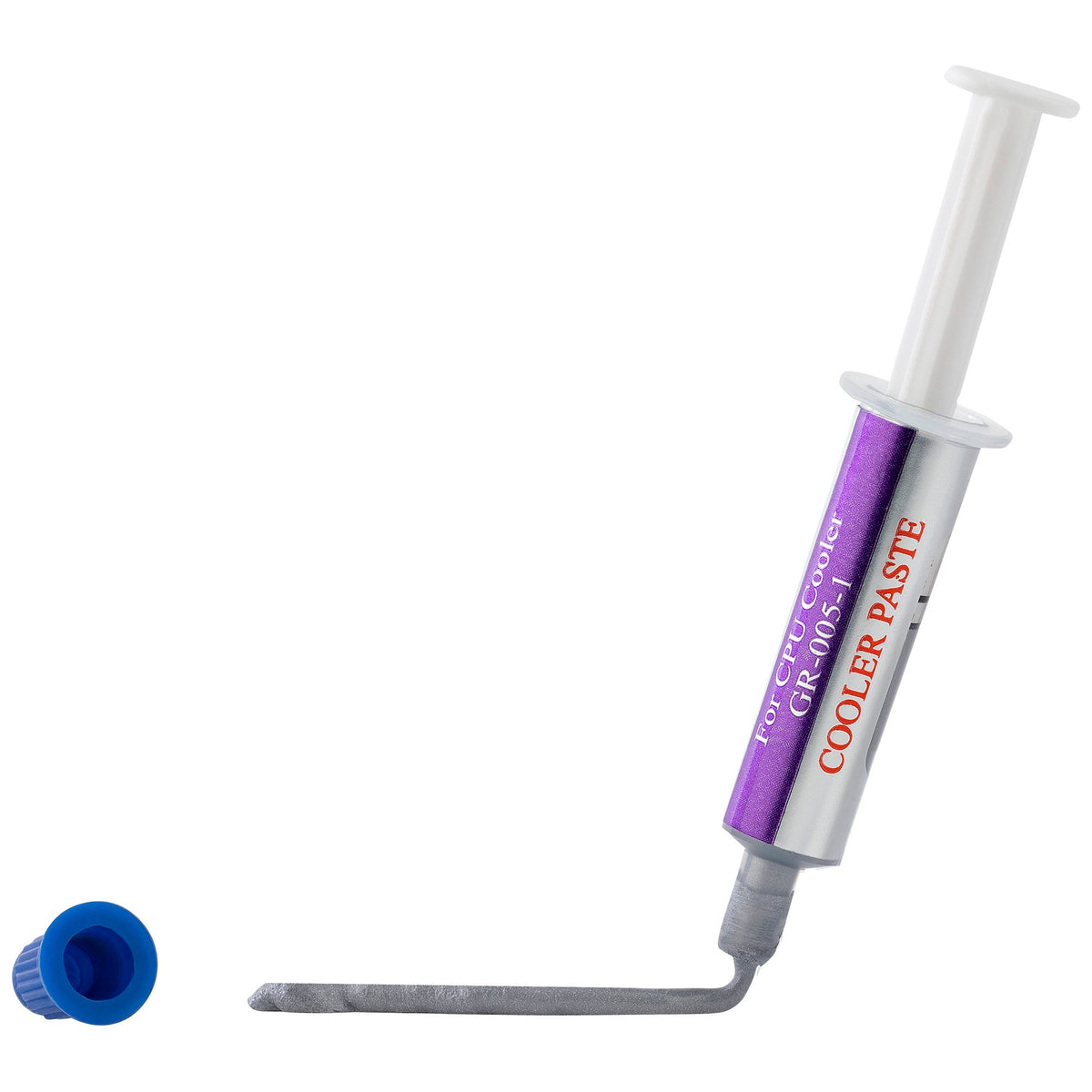 Startech.Com Ltd SILVGREASE1 | Thermal Paste, Metal Oxide Compound, Re-sealable Syringe (1.5g), CPU Heat Sink Thermal Grease Paste