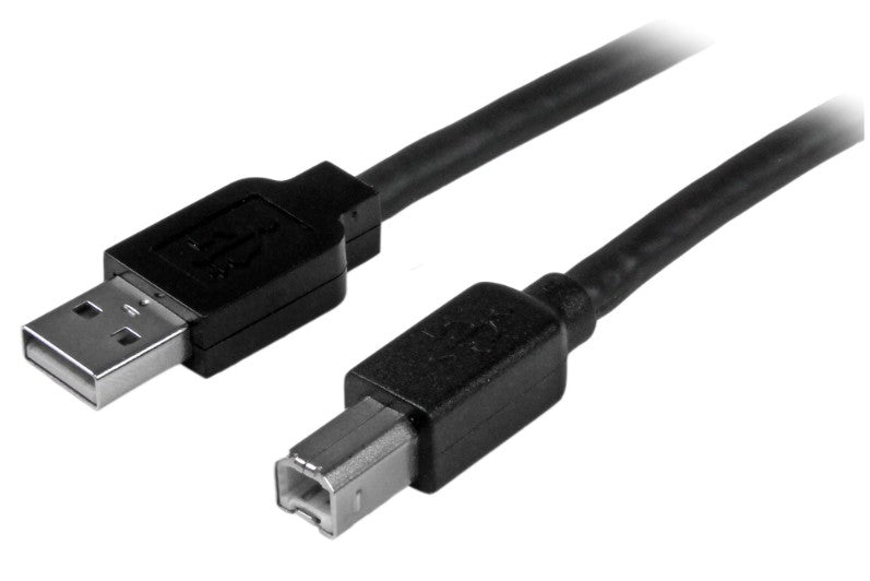 Startech.Com Ltd USB2HAB50AC | 15m / 50 ft Active USB 2.0 A to B Cable - M/M - TAA