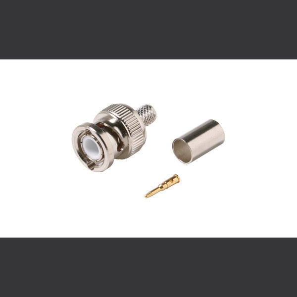 Steren 200-141 | BNC Crimp Plug RG6 3pc Connector