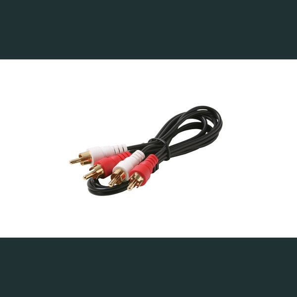 Steren 255-126 | Stereo Audio Cable with Gold Connectors,