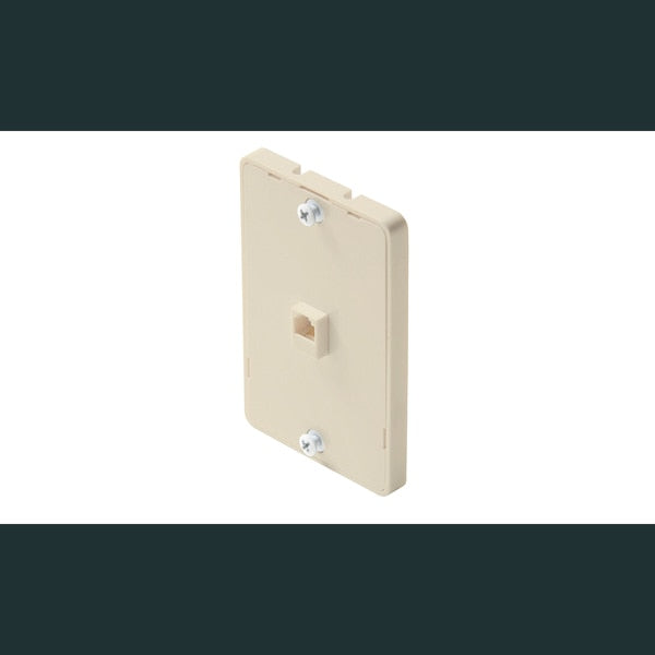 Steren 300-094IV | Hanging Wall Plate Ivory, Telephone, 4C