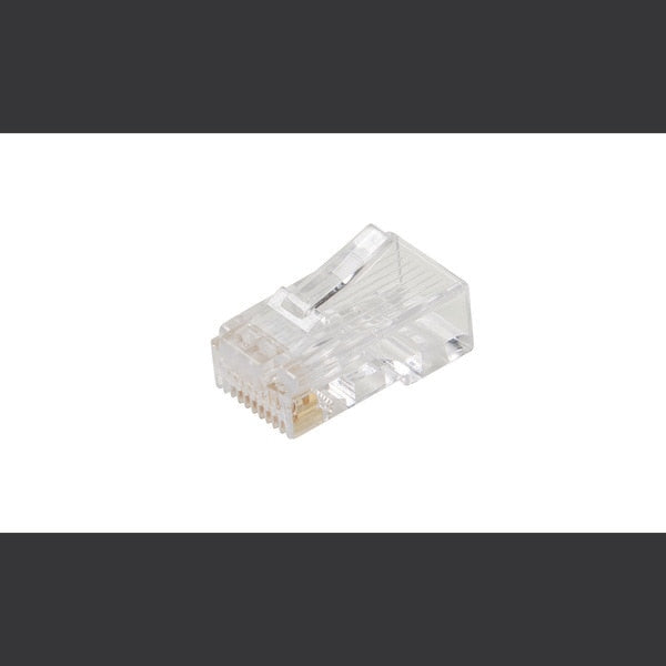 Steren 301-191 | Modular Plug 8C RJ45 Cat6 Round Solid UL