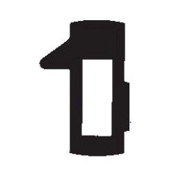 Strattec Security Corporation 320606 | Door Lock Tumbler, Single Bitted Key, Snap-In, Industrial/Marine, #1, For General Motors, Heavy Truck, Tumbler Glove, 100 each per Pack