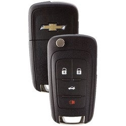 Strattec Security Corporation 5912545 | Key Remote, 5-Button, Flip, 315 Megahertz, Z0001-Z6000 Key Code, OBP-10 Programming, For Chevrolet