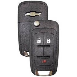 Strattec Security Corporation 5913598 | Key Remote, 3-Button, Flip, 315 Megahertz, Z0001-Z6000 Key Code, OBP-10 Programming, For Chevrolet