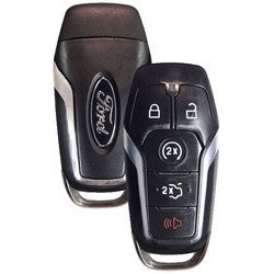 Strattec Security Corporation 5923896 | Key Blank, 5-Button, PEPS Fob, 902 Megahertz, Transponder, For Ford 2013 to 2017 Year Model
