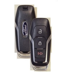 Strattec Security Corporation 5926057 | Key Blank, 1-Way, 3-Button, PEPS Fob, 315 Megahertz, OBP-20 Programming, Transponder, For Ford 2015 to 2017 Year Model