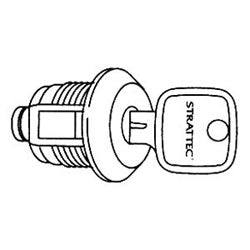 Strattec Security Corporation 702366 | Industrial Double-D 5/8", 8/PK