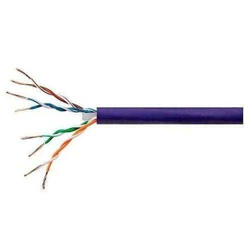 Superior Essex 77-240-7B | 23-4P UTP Cat6 CMP Solid Bare Copper Cable, Thermoplastic/FRPVC, Series 77, Purple