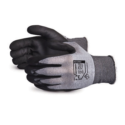 Superior Gloves S13PNT-9 | Dexterity 13-Gauge Nylon Glove With Micropore Nitrile Palms Size 9