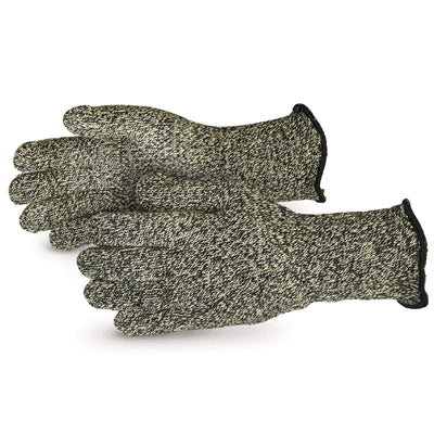 Superior Gloves SKX-W4-L | Superior Cool Grip Kevlar Carbon Fiber Reinforced Gloves, 4 in. Cuffs, Gray Large