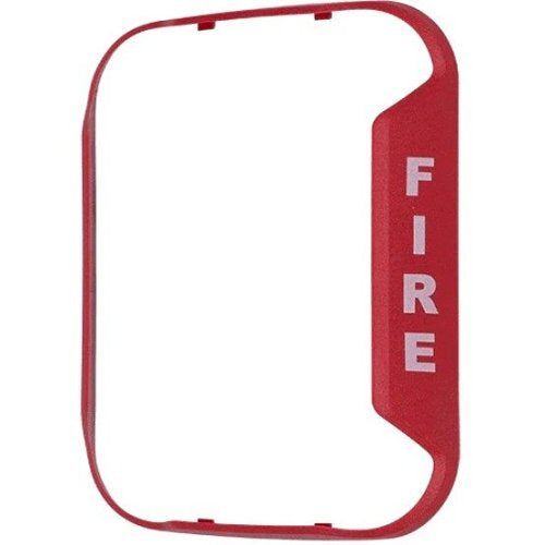 System Sensor BZR-F - Fire Signal - L-Series Wall Red Bezel Kit