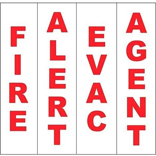 System Sensor DECAL-R - Accessory - Decal, Red, Wall Accessory