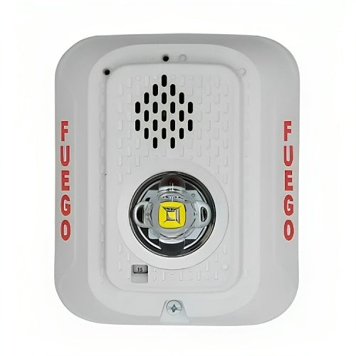 System Sensor P2WLED-SP | L-Series 2-Wire Indoor Wall Strobe with LED, 2W, White