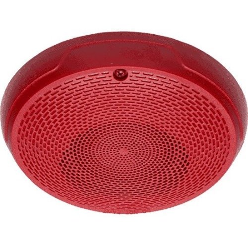 System Sensor SPCRL - Fire Signal - L-Series Speaker Red Ceiling