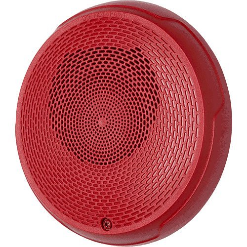 System Sensor SPCRL - Fire Signal - L-Series Speaker Red Ceiling