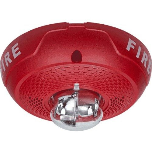 System Sensor SPSCRL - Fire Signal - L-Series Speaker Strobe Red