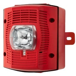 System Sensor SPSRK-P - Siren - Wall Speaker Strobe Red Plain