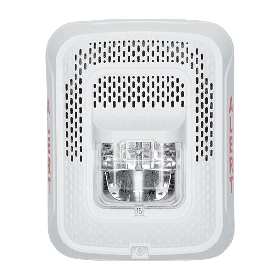 System Sensor SPSWL-CLR-ALERT - Strobe - Speaker Strobe White Wall