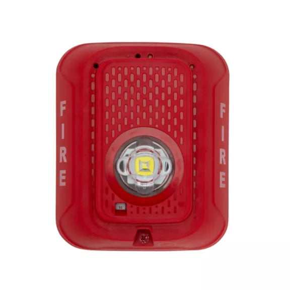 System Sensor SRLED-P | L-Series Wall-Mount Strobe with LED, Red