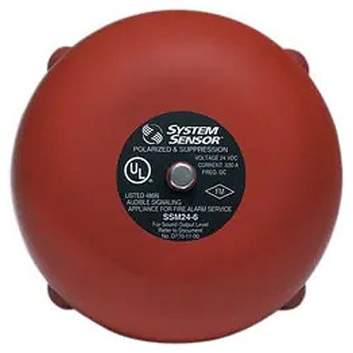 System Sensor SSV120-10 - Alarm - Alarm Bell, 120 Vac, 10"