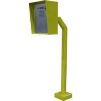 Talk-A-Phone ETP-GP-C Gooseneck Pedestal for Cars