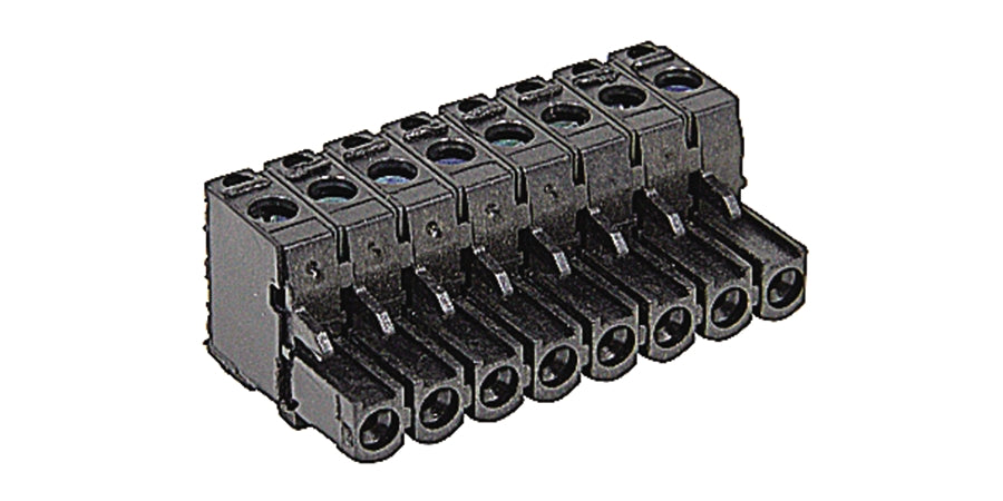 TE Connectivity 009430807 | 8-Pole Female Plug with Screw Clamp Termination