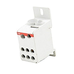 TE Connectivity 1SNL312510R0000 | Distribution Block, 1-P, 125A DIN: 1X8-2AWG/1X10-6AWG Out:6X14-6AWG