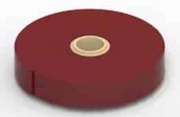 TE Connectivity HVBT-4-R-01B2 | Busbar Insulation Tape, Polyolefin, Red
