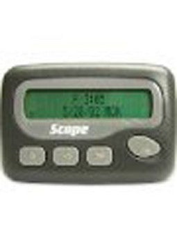 Tektone Sound & Signal NC397A | Alphanumeric Pager, 2-Line 20-Character Backlit Display, Aaa Battery