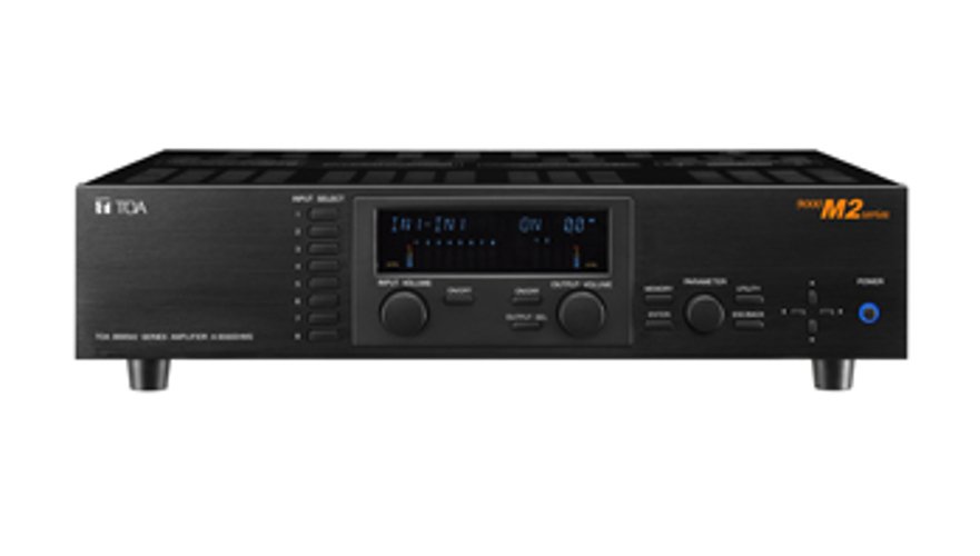 TOA Electronics A-9060SM2 CU | 8-Channel Rackmountable Modular Digital Matrix Mixer and Single Amplifier, 60W